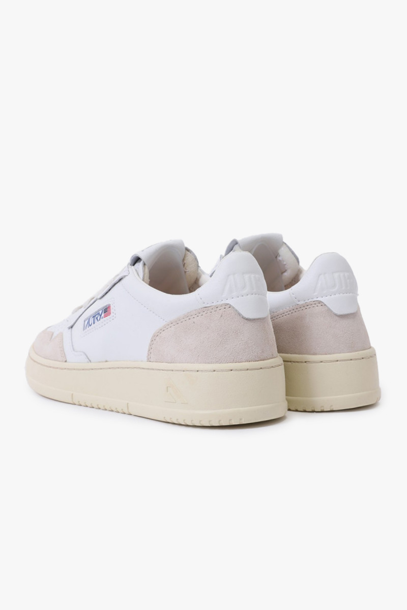 Basket Autry ls33 Leat/suede wht/wht