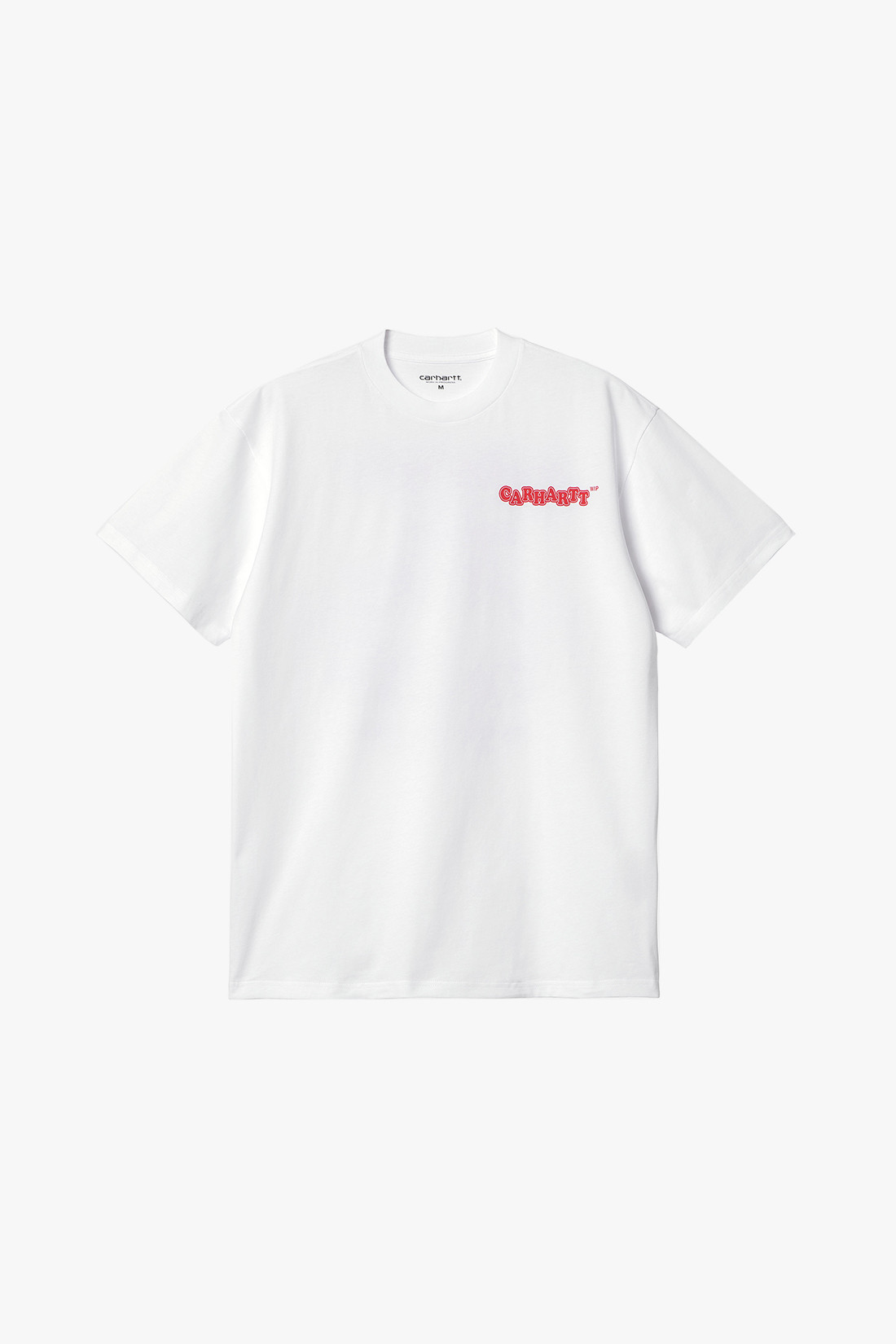 Fast food tee White red