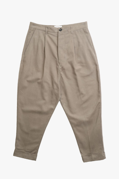 Carrot trousers Taupe