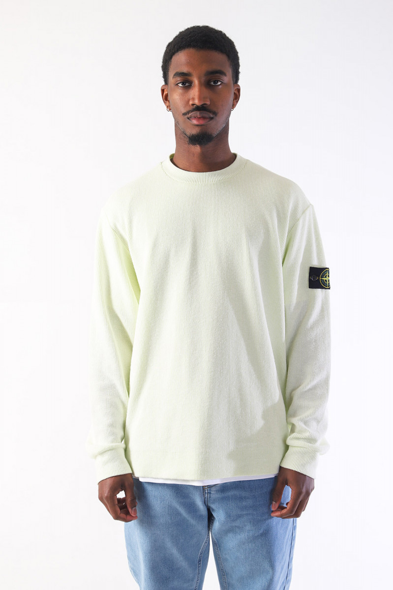 62656 crewneck sweater v001 Bianco