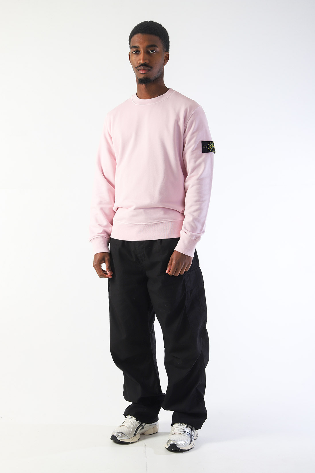 63051 crewneck sweater v0080 Rosa