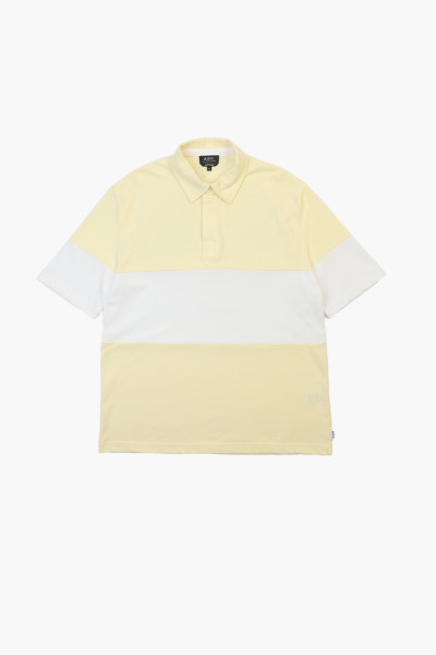 A.p.c. Polo kenneth Light yellow - GRADUATE STORE