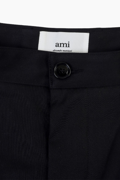 Ami Pantalon carotte oversize Black - GRADUATE STORE