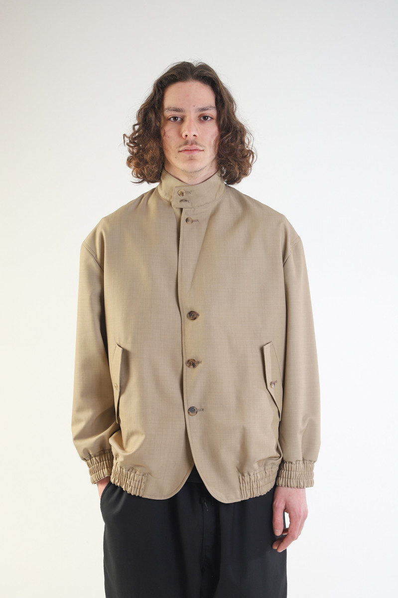 Hm-j002-051 wool blazer jacket Beige