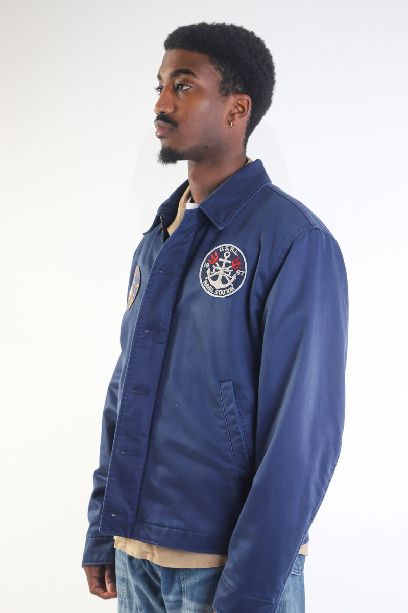 Utility lined field jacket Cruise navy
