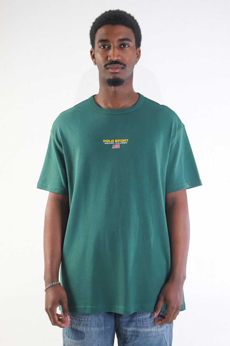 Classic fit polo sport tee Kelly green