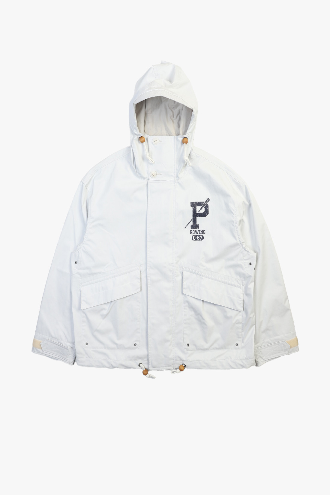 White sales polo windbreaker