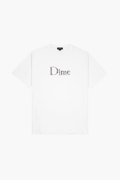 Dime Classic skull t-shirt White - GRADUATE STORE