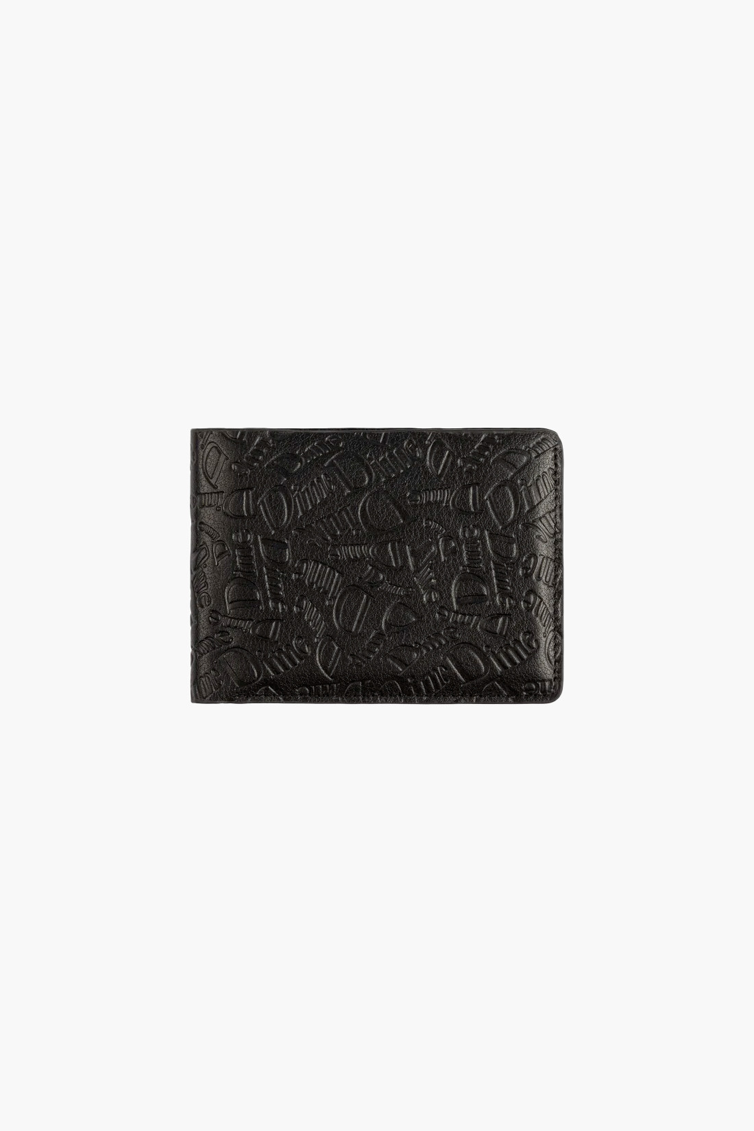 Haha leather wallet Black