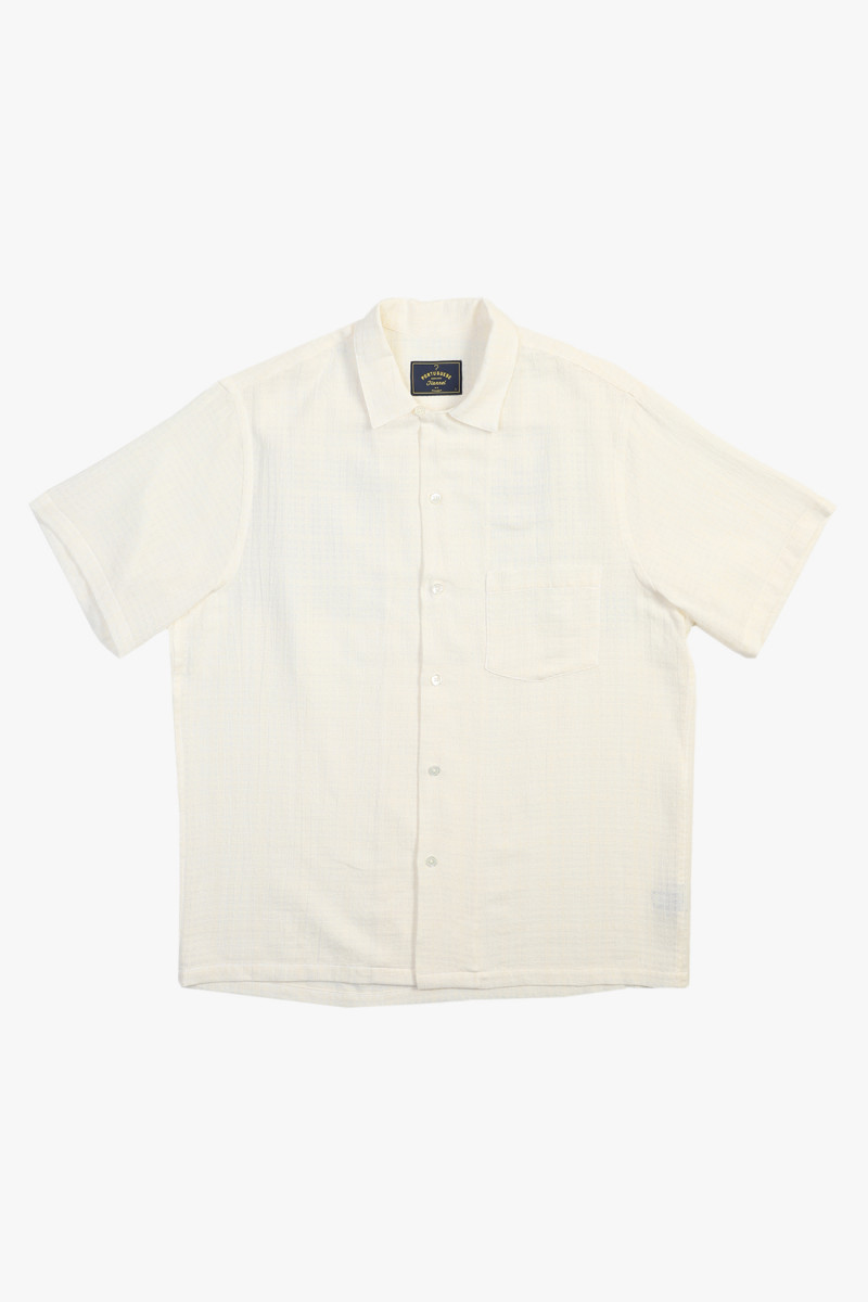 Grain coton shirt White