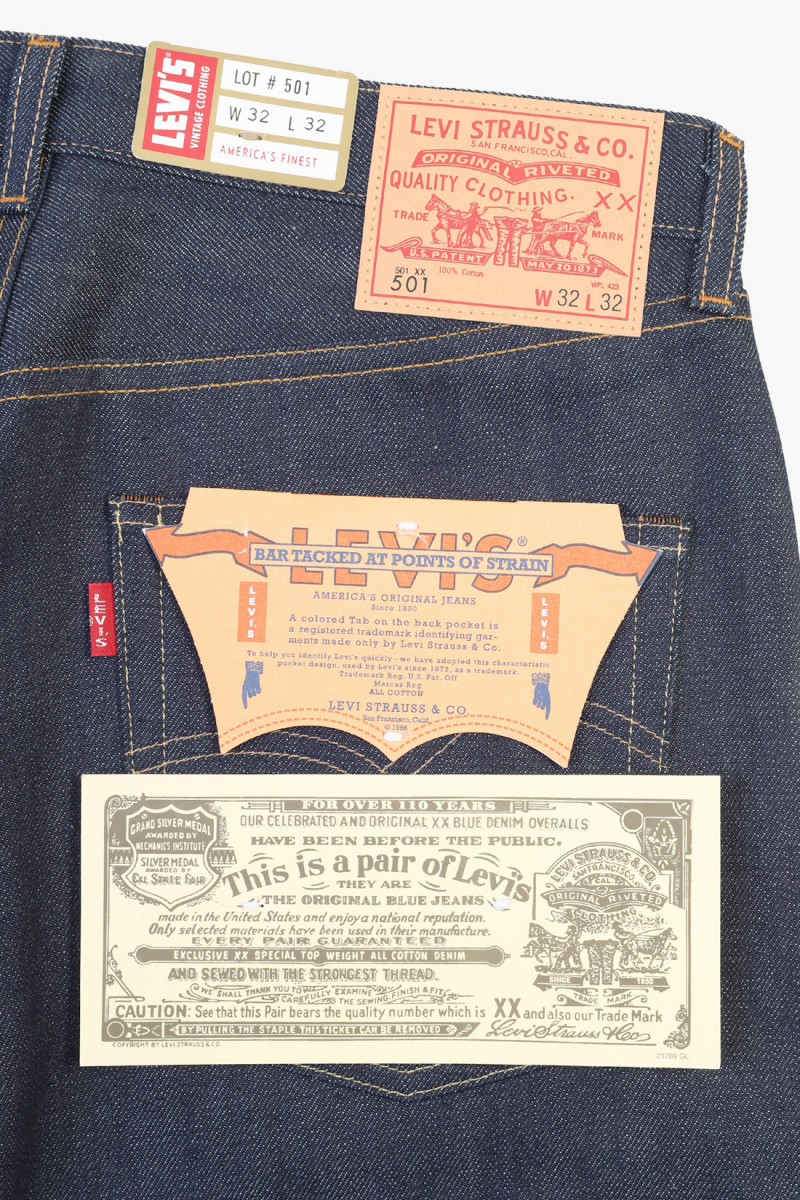 1966 501 ™ jeans Dark indigo organic