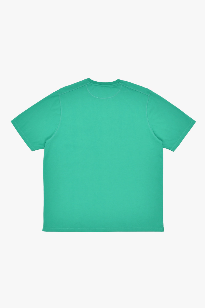 Pocket t-shirt Peacock green/rio re