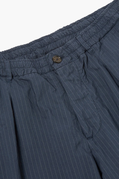 Universal works Oxford pant nearly pinstripe Navy - GRADUATE STORE