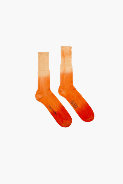 Ymc Dip dye sock Orange - GRADUATE STORE