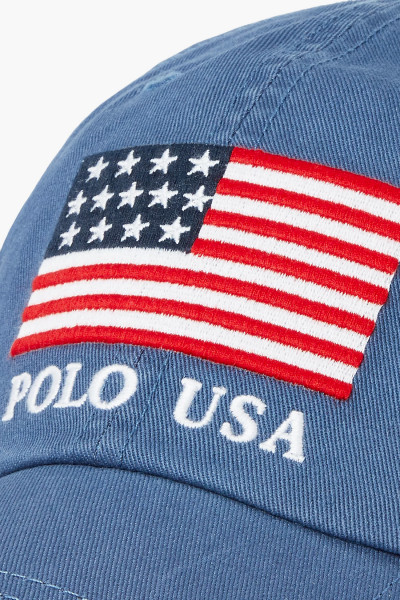 Polo ralph lauren Polo usa classic sport cap Light navy - GRADUATE ...