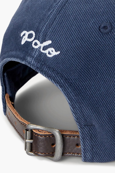 Polo ralph lauren Authentic baseball cap twill Newport navy - ...