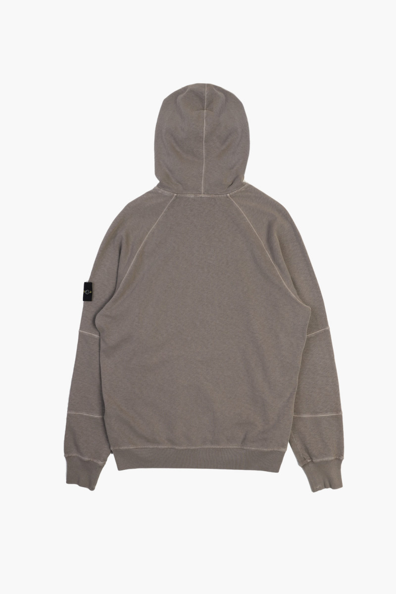 65860 hooded sweater v0192 Tortora
