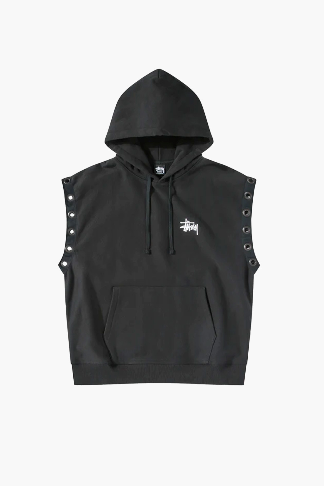 Stussy sleeveless discount hoodie