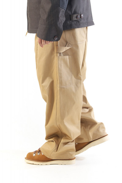 Junya watanabe man Carhartt pleated trousers Light brown - GRADUATE ...