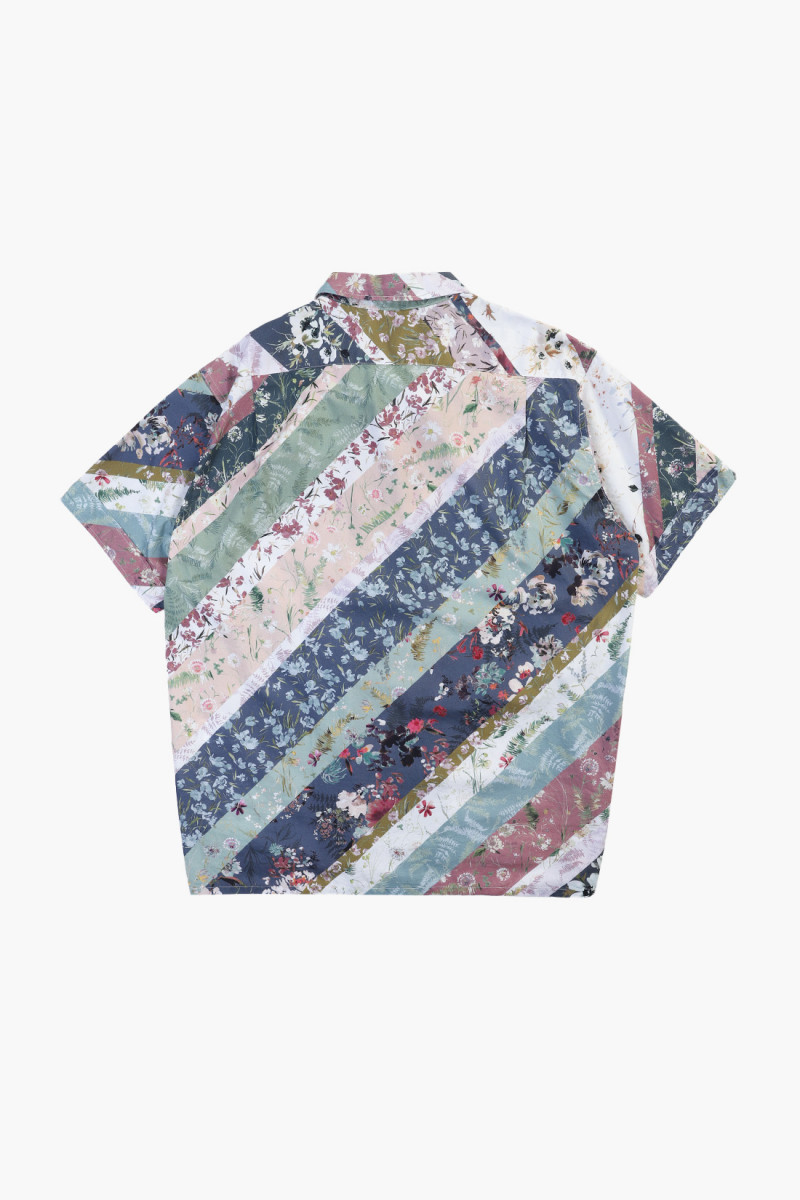 Camp shirt diagonal print Multi