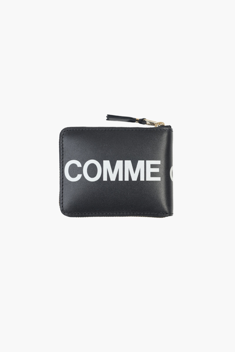 Cdg wallet huge logo Black