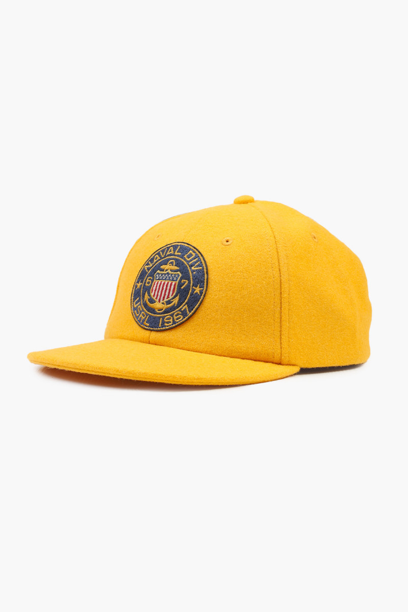 Polo naval cap Vintage gold