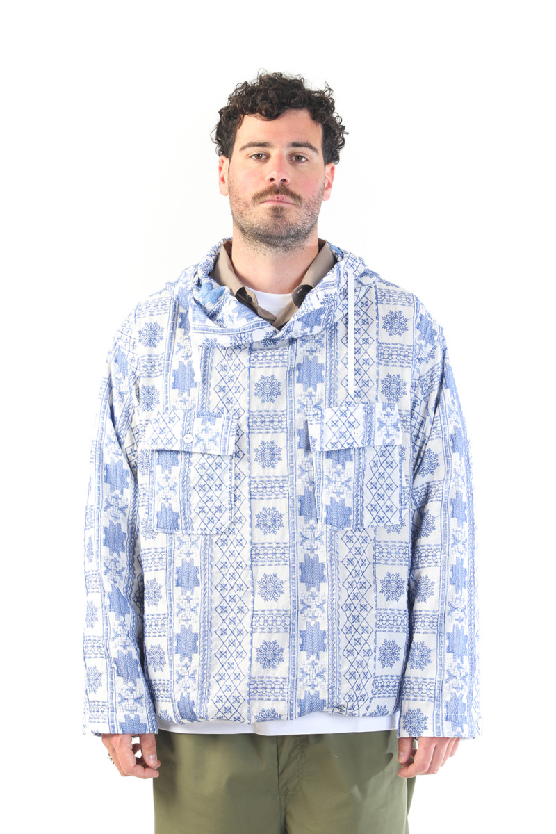 Cagoule shirt cp embroidery Blue/white