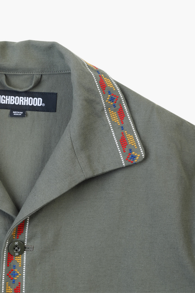 Gt embroidery jacket Olive drab