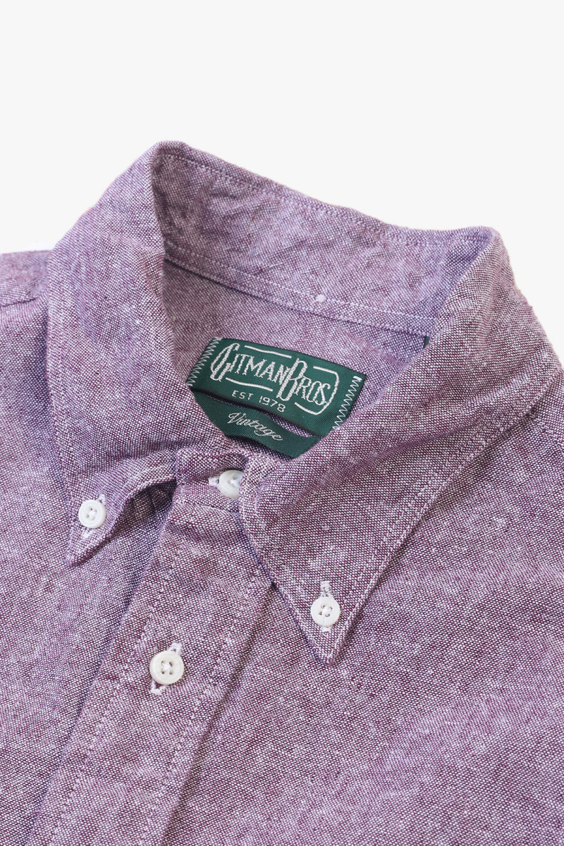 Chambray linen Purple