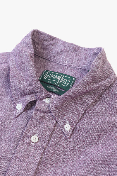 Gitman Chambray linen Purple - GRADUATE STORE