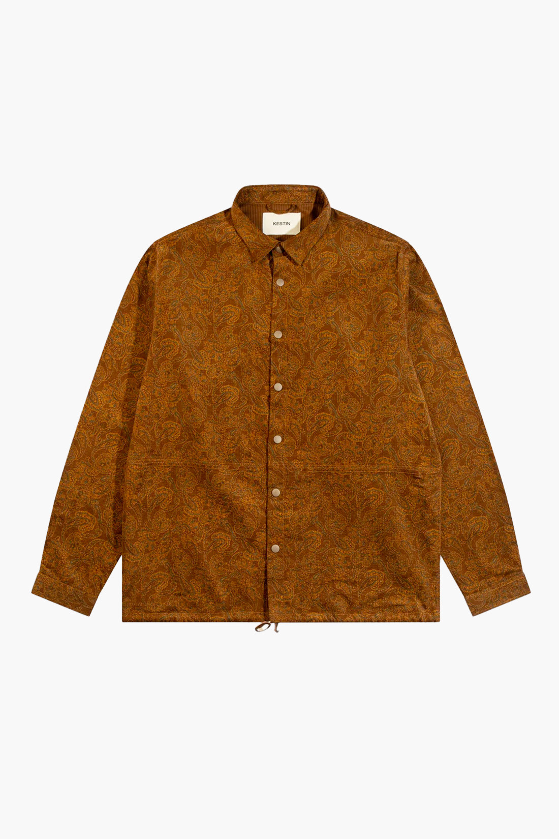 Armadale shirt jacket Rust paisley