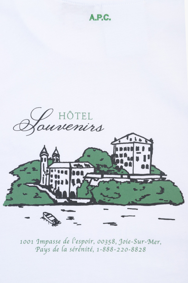 T-shirt hotel jjjjound Blanc