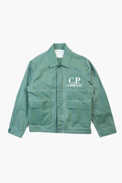 Cp company Toob-two short jacket Duck green 649 - GRADUATE STORE