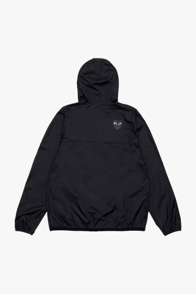 Kway x cdg K-way hoodie zip black emblem Black - GRADUATE STORE