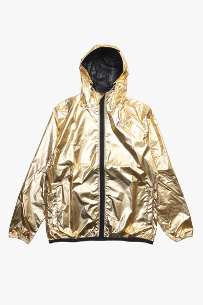 K-way hoodie zip gold...