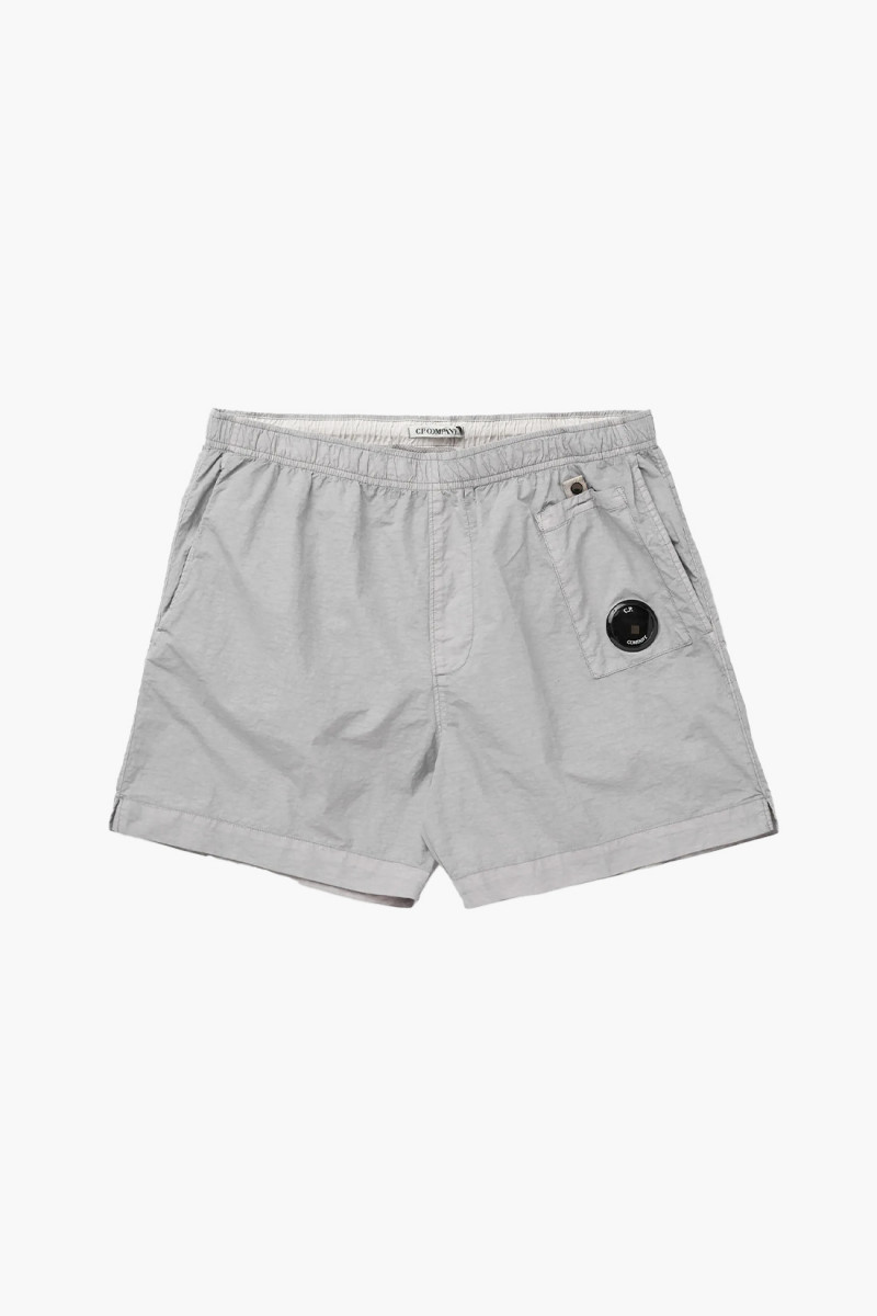 Nylon beachwear short Drizzle grey 913