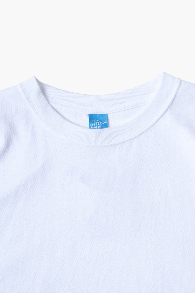 S/s crew tee W-white