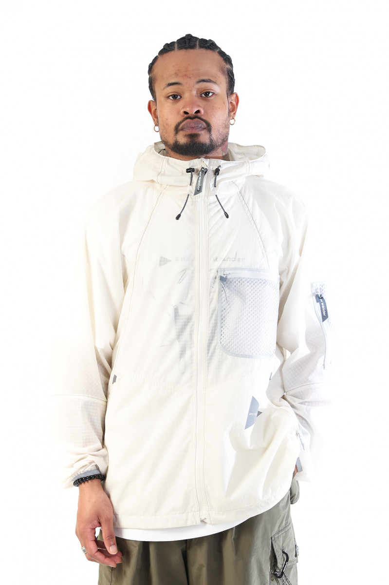 Breath rip hooded jacket Off white 031
