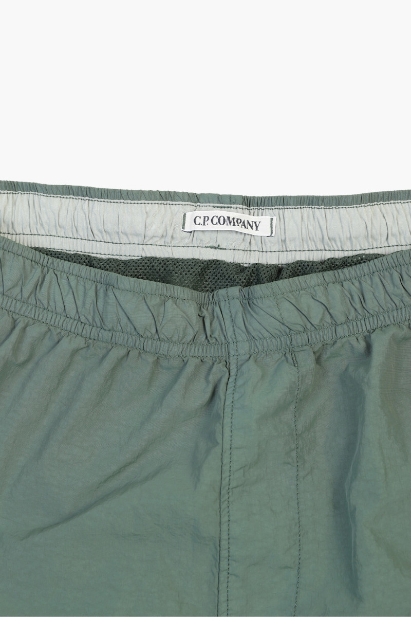 Nylon beachwear short Duck green 649