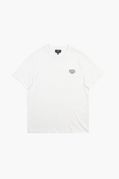 A.p.c. T-shirt rue madame gots Blanc/dark - GRADUATE STORE