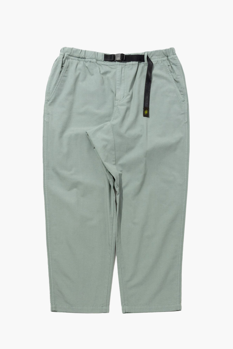 Hemp utility basic pants Sea green