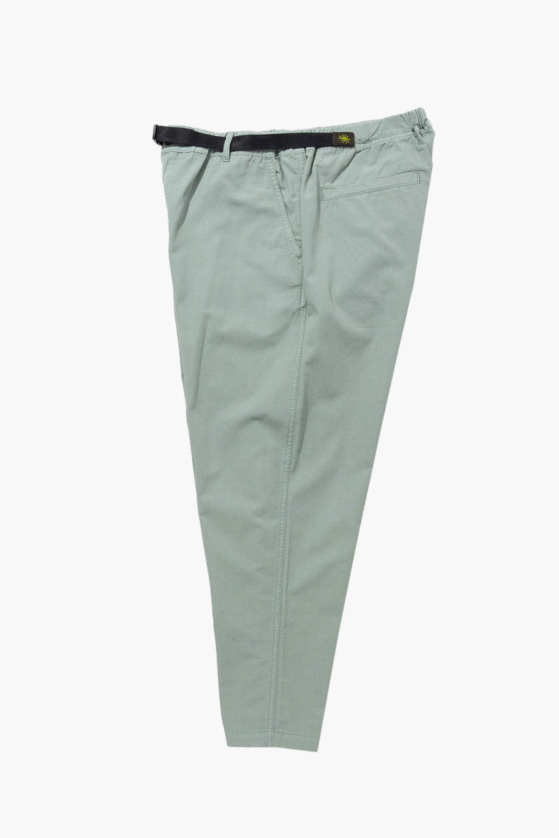 Hemp utility basic pants Sea green