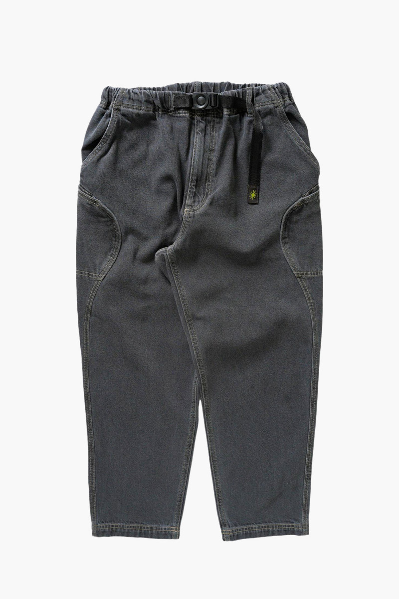 High explorer pants denim Black used wash