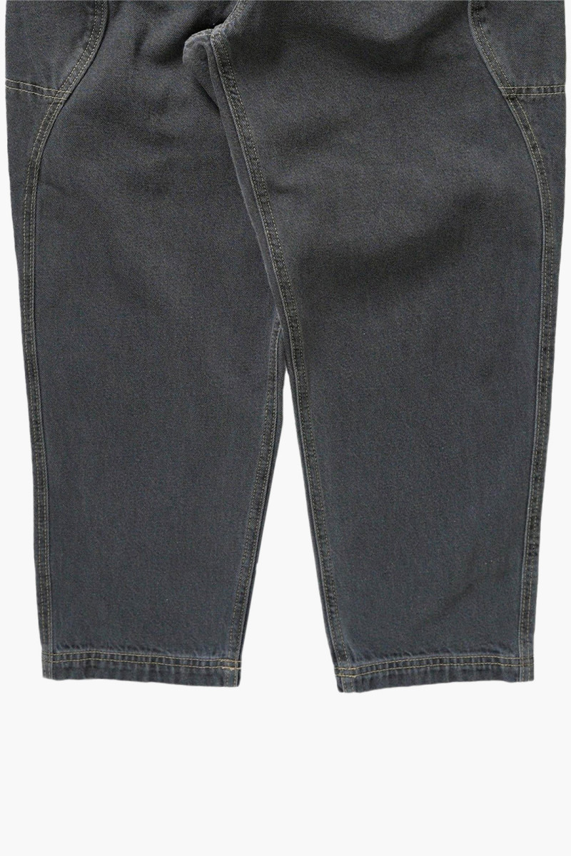 High explorer pants denim Black used wash