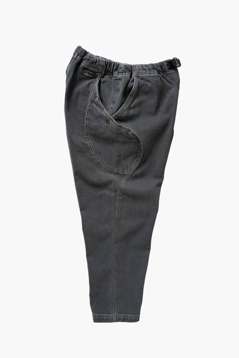 High explorer pants denim Black used wash