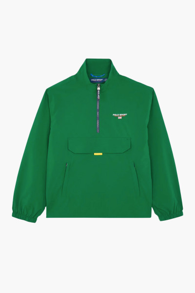 Polo ralph lauren Polo sport wr pullover jacket Tennis green - ...