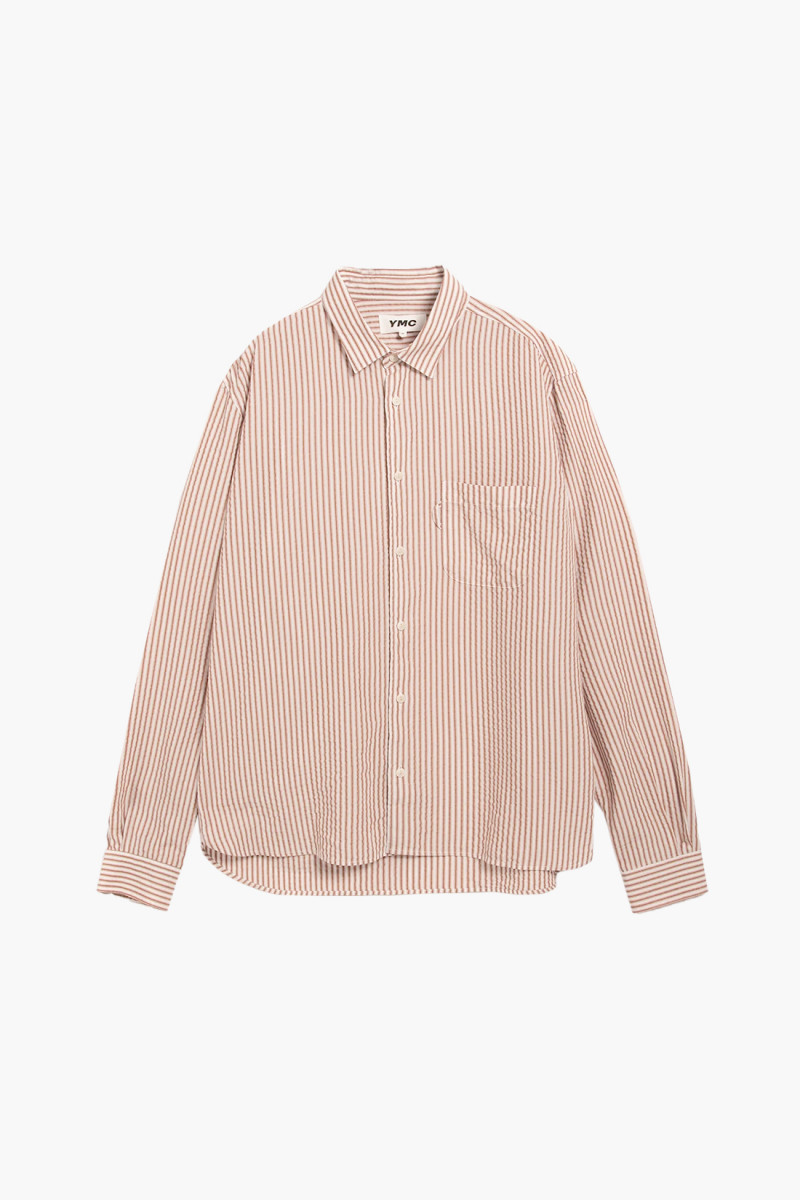 Curtis shirt Brown/ecru