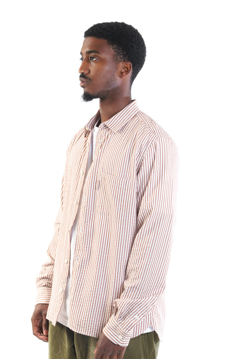 Curtis shirt Brown/ecru