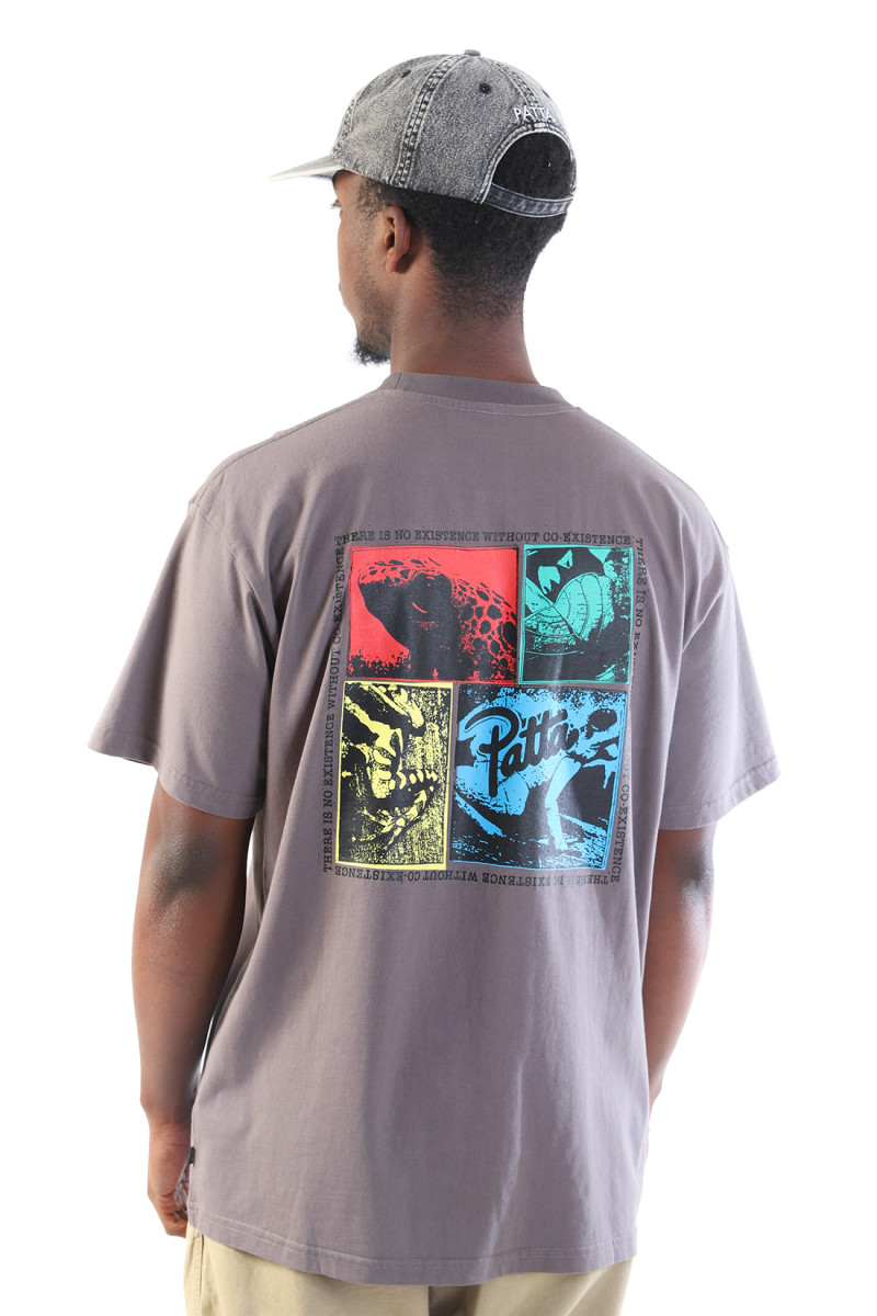 Patta co-existence t-shirt Volcanic glass
