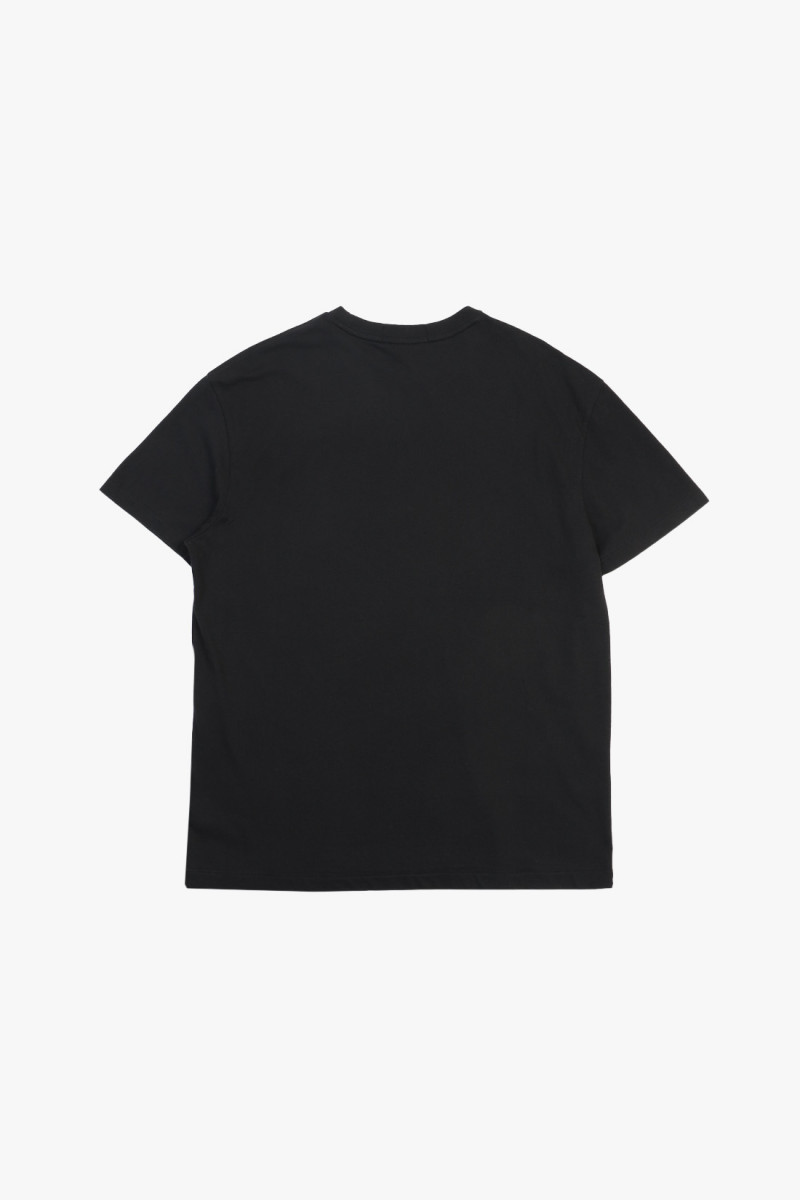 Classic fit polo sport tee Black